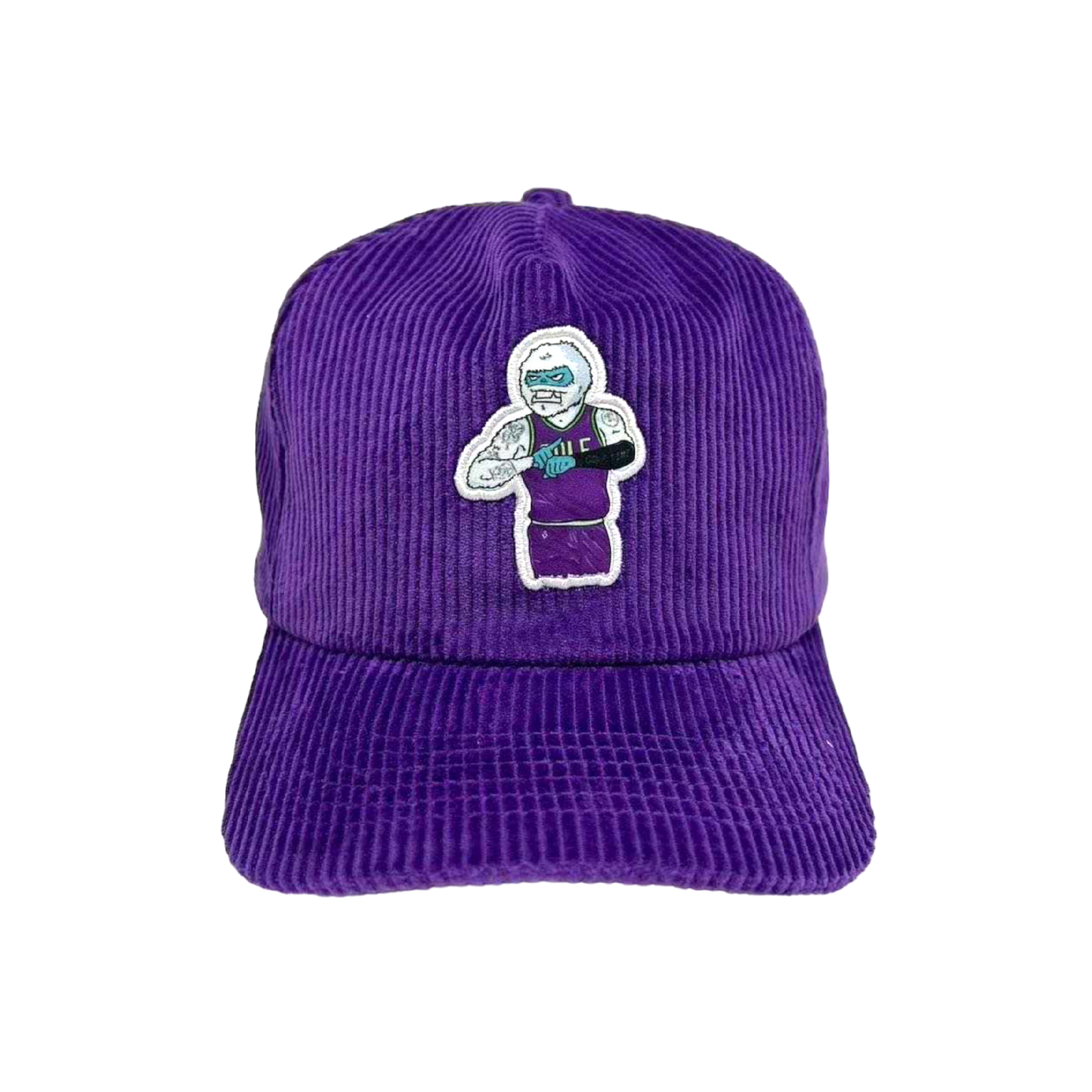 Golf Time Purple Corduroy Hat